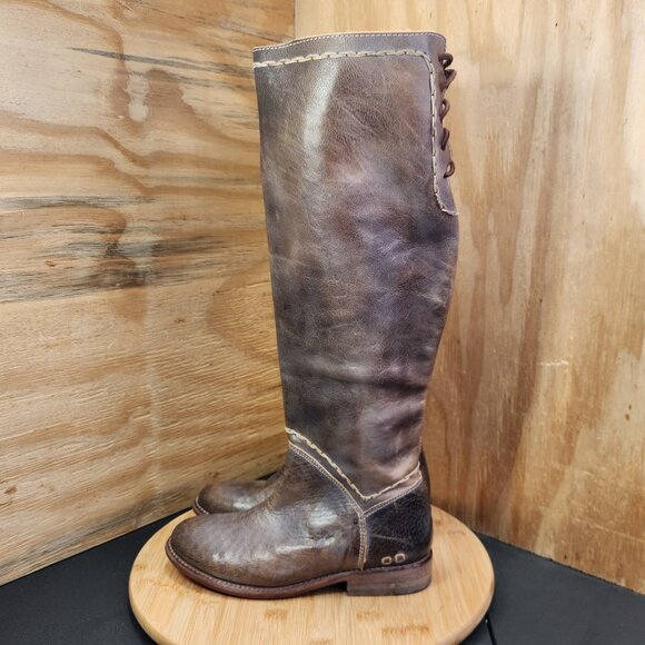 Bed Stu Manchester Tall Soft Leather Boots - Picture 4 of 13